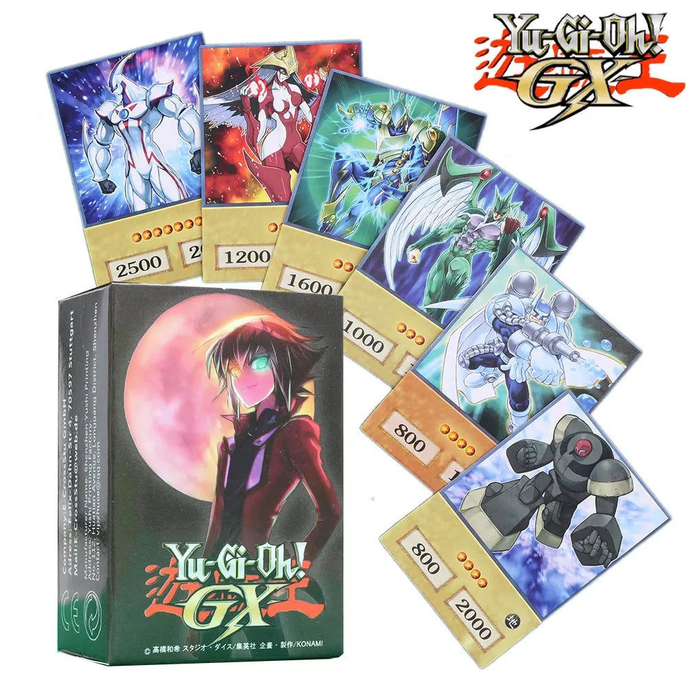 DIY 100PCS Yu-Gi-Oh GX Anime Style Cards E-HERO Yugioh GX Classical Proxy Card Kids Gift Holiday Party Playing Cards DIY 100PCS Yu-Gi-Oh GX Anime Style Cards E-HERO Yugioh GX Classical Proxy Card Kids Gift Holiday Party Playing Cards